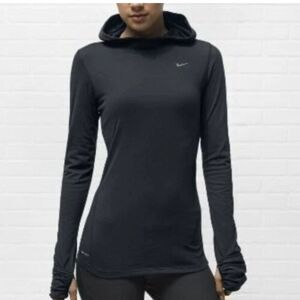 Nike Women's Black Long Sleeve Top